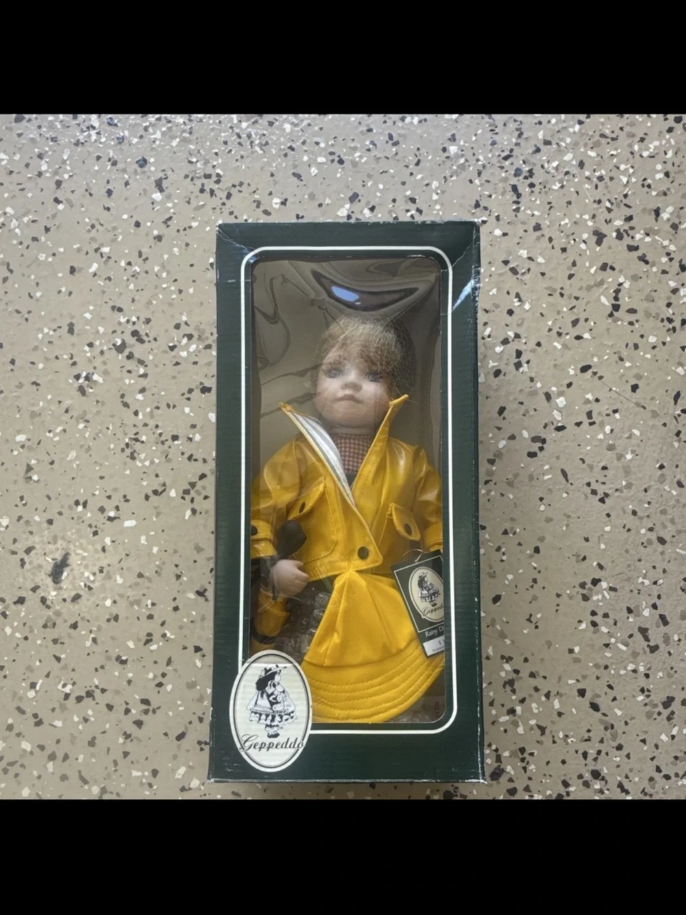 Doll in Yellow Raincoat by - Classic Collectible Accessory